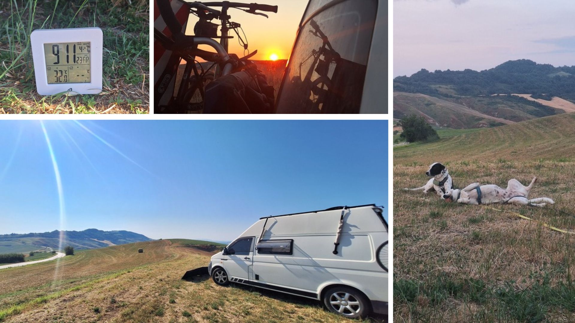Hund im Camper allein lassen: Temperaturkontrolle, schattiger Stellplatz und regelmäßige Überwachung sind entscheidend für die Sicherheit von Mia und Maya. Hund im Camper allein lassen: Temperaturkontrolle, schattiger Stellplatz und regelmäßige Überwachung sind entscheidend für die Sicherheit von Mia und Maya.
