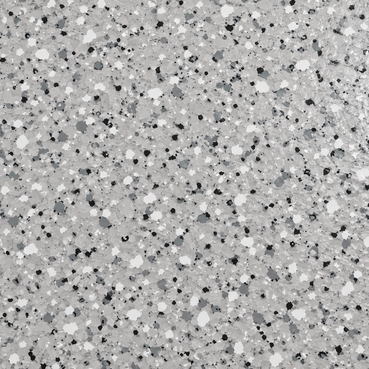 Light gray and white flake finish inspiration