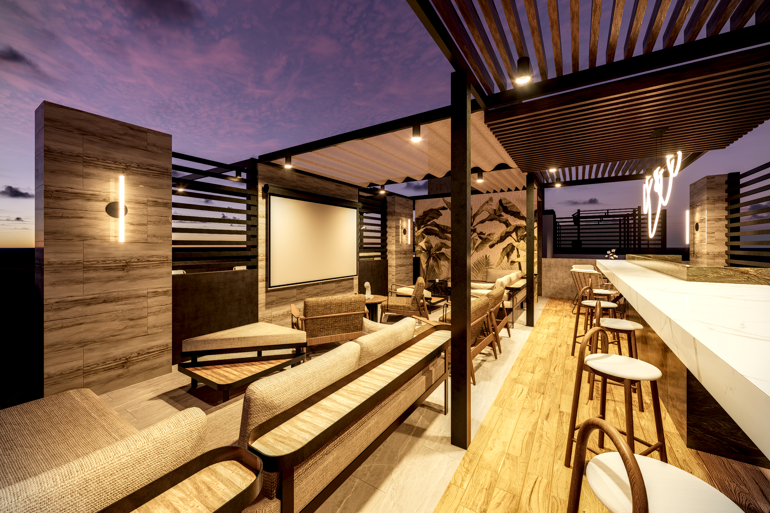 Roof garden