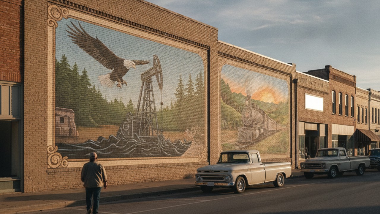 Gladewater Texas Murals in Gladewater, TX