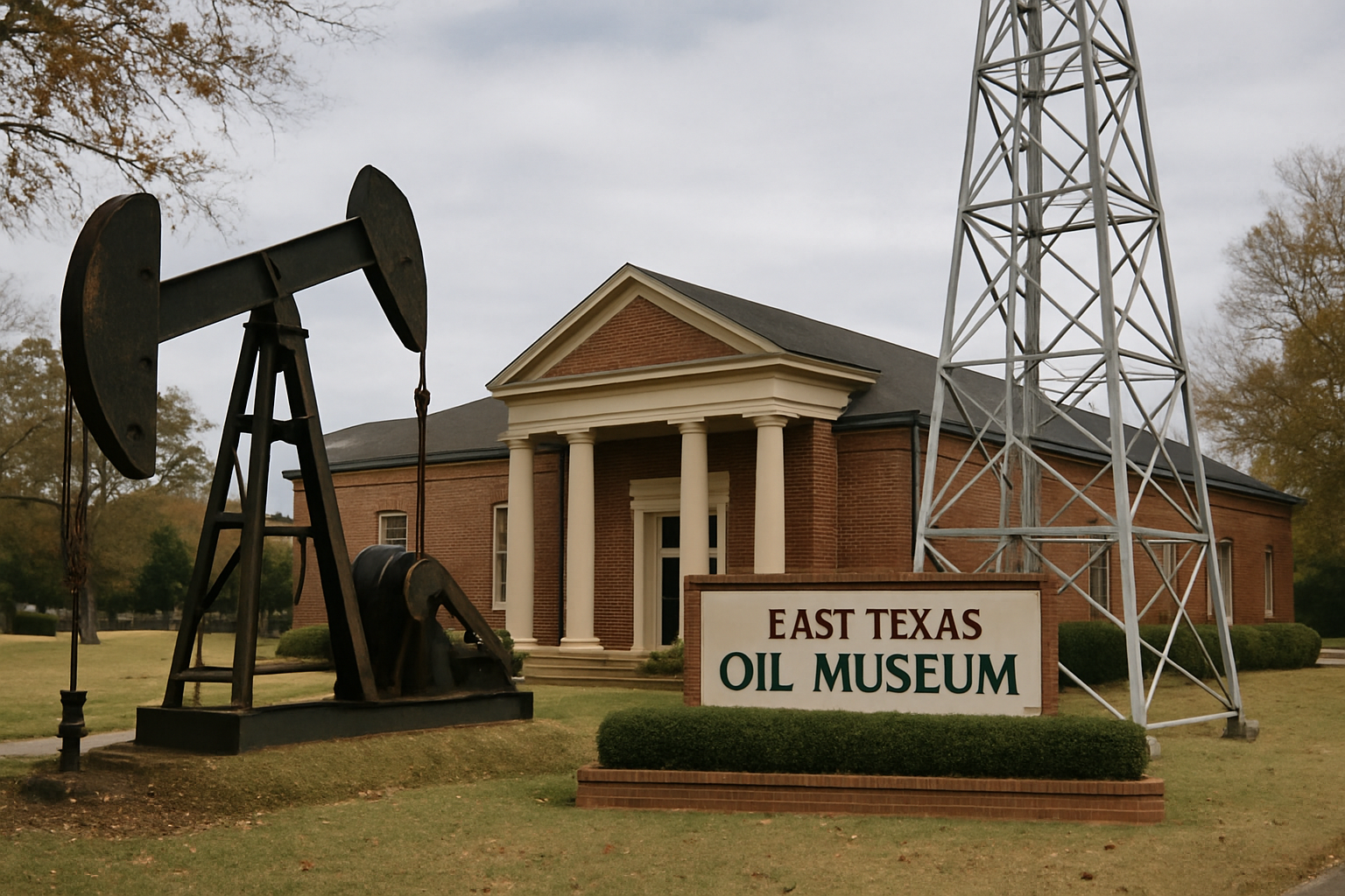 Kilgore College East Texas Oil Museum in Overton, TX