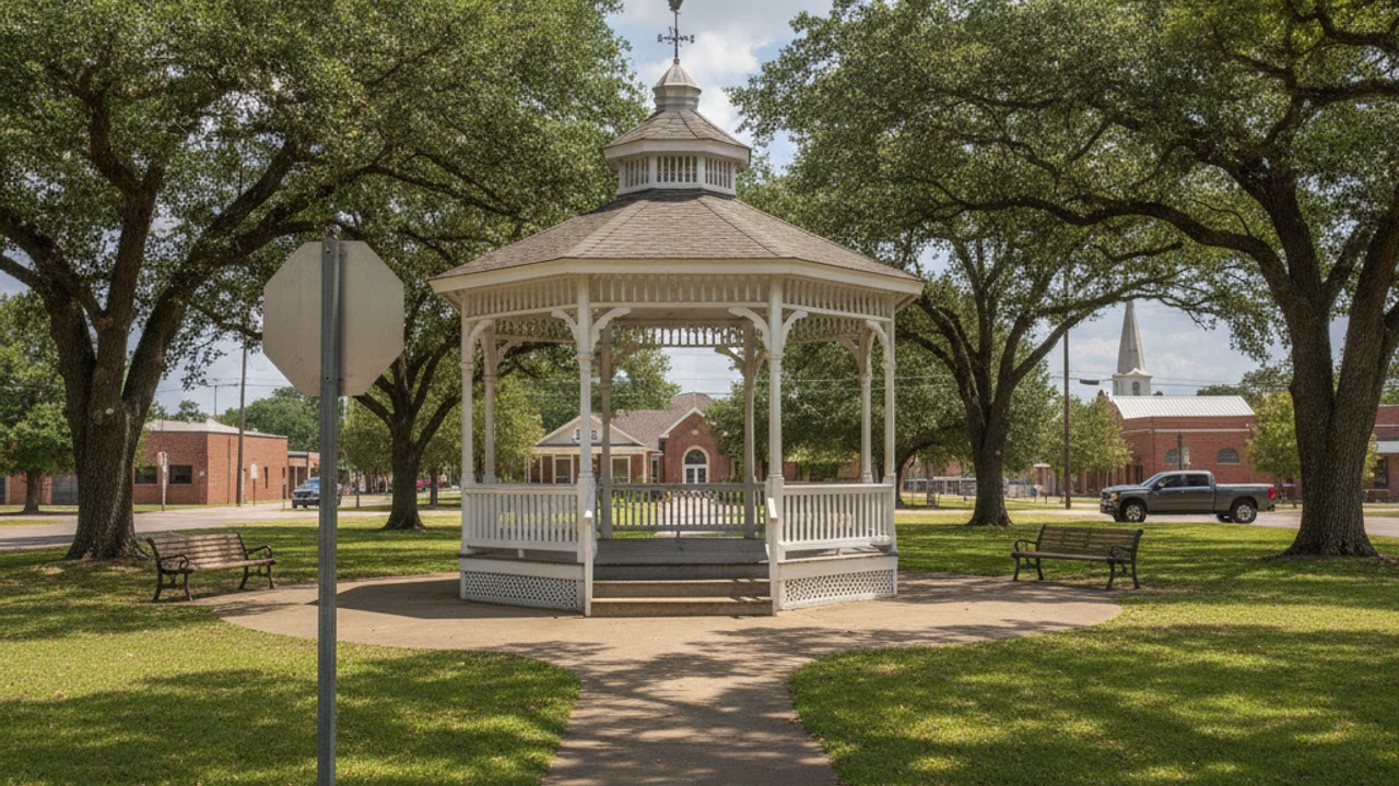 Johnson Street Gazebo in Mineola, TX