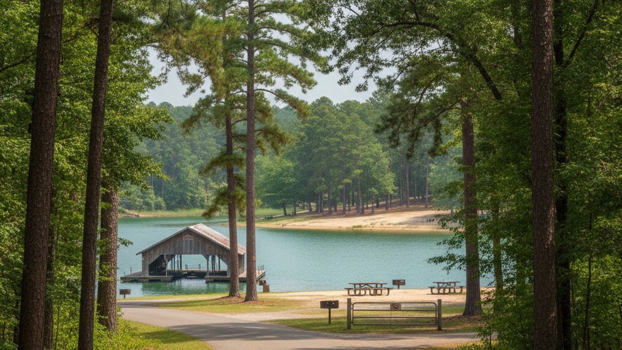 Tyler State Park in Lindale, TX