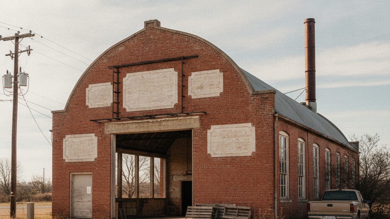 Old Gladewater Ice House in Gladewater, TX