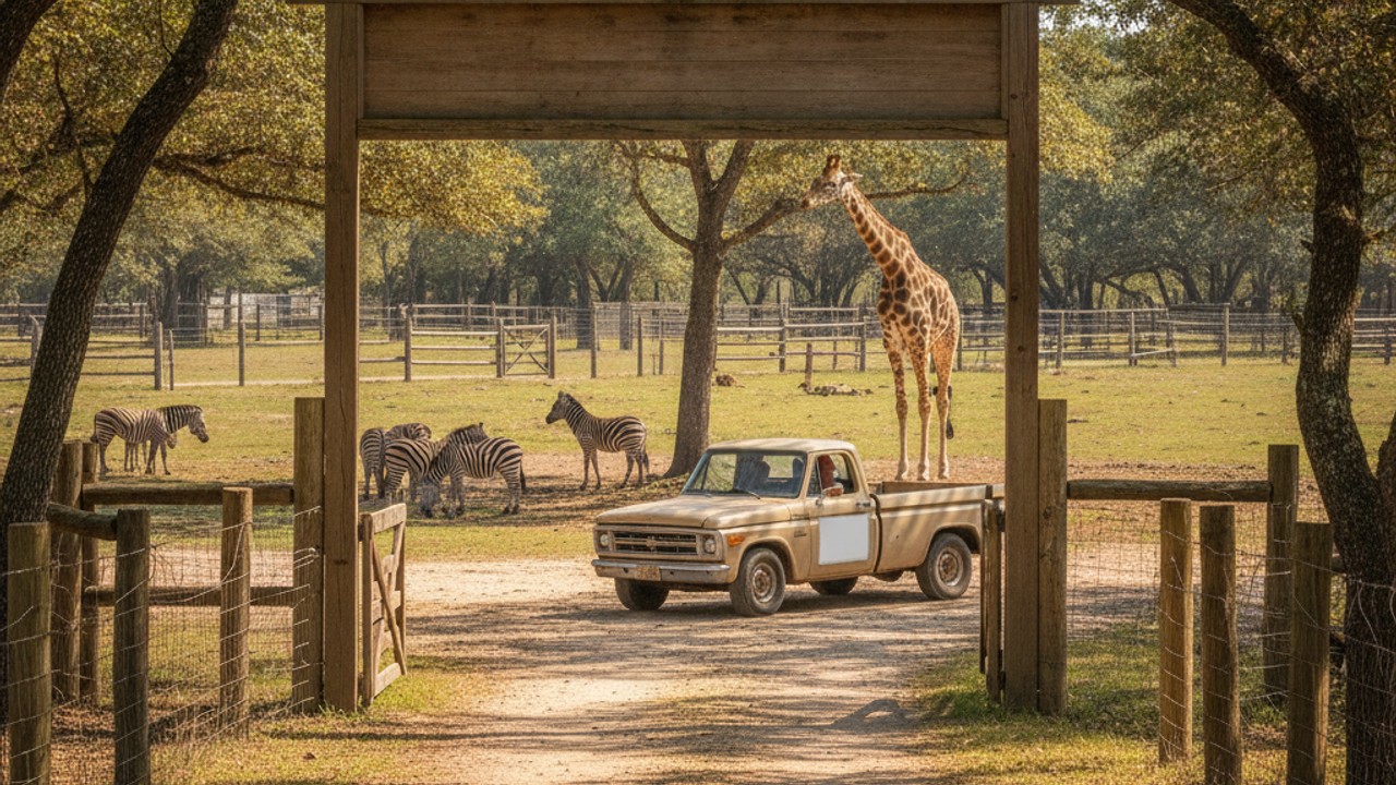 Cherokee Trace Drive-Thru Safari in Jacksonville, TX