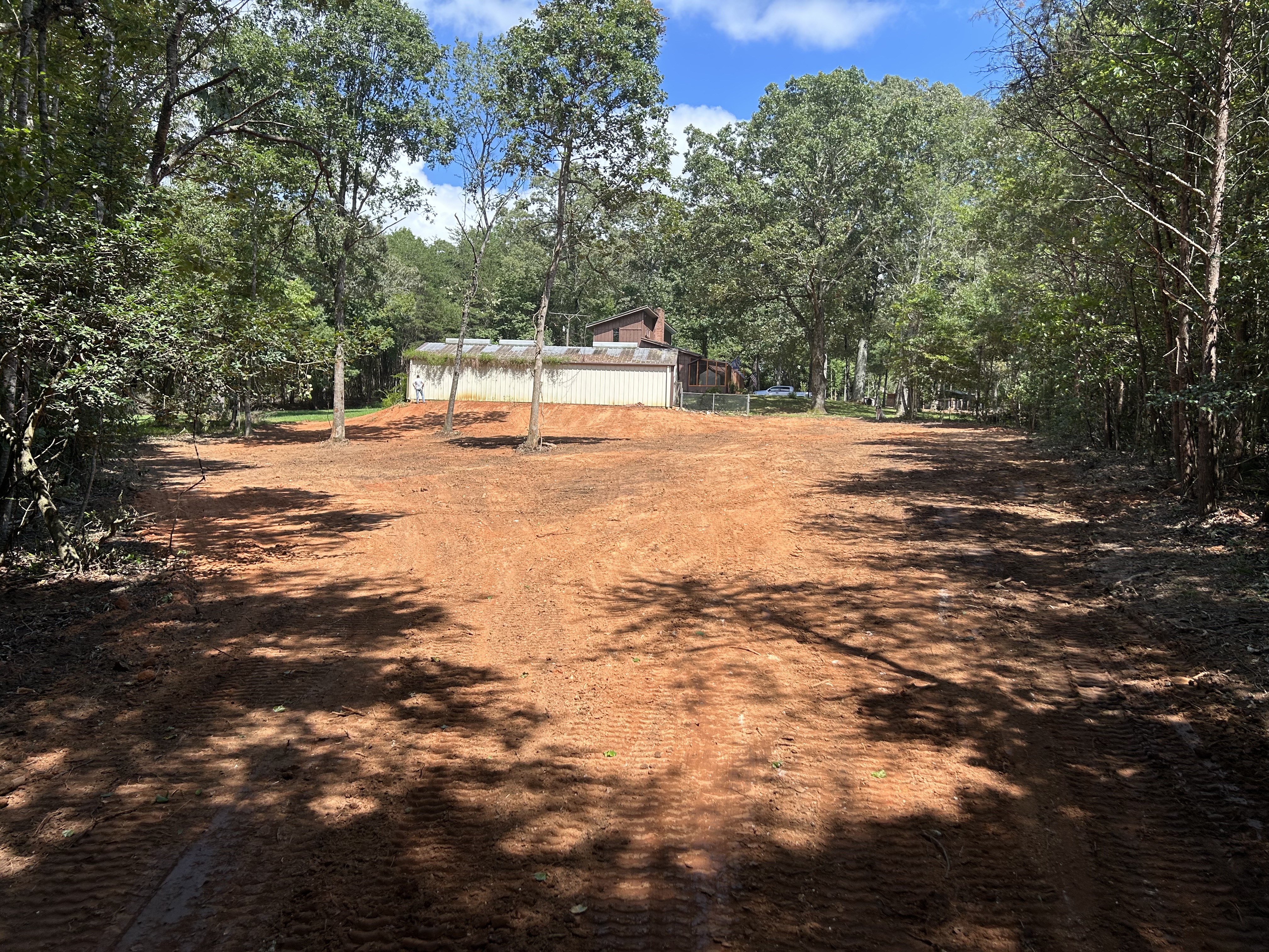 Cleared lot ready for new work