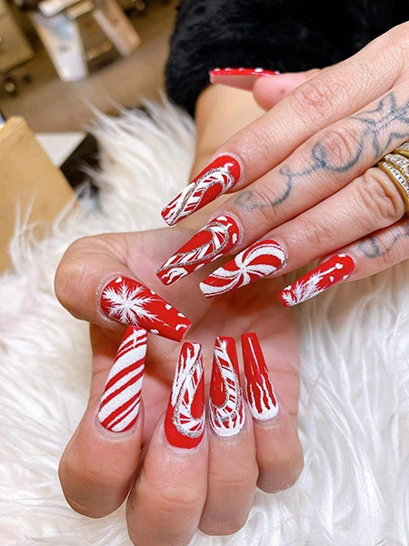 Inside Bluesky Nails & Eyelashes Palm Harbor