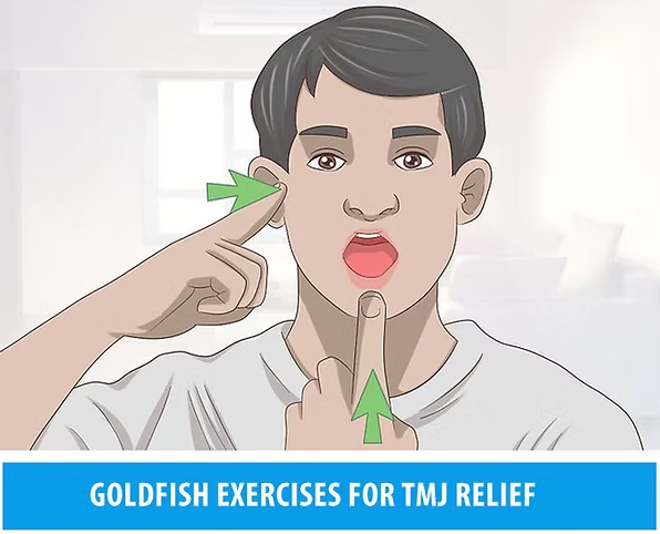 goldfish exercise for jaw