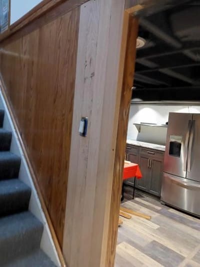 Basement in Clinton Township