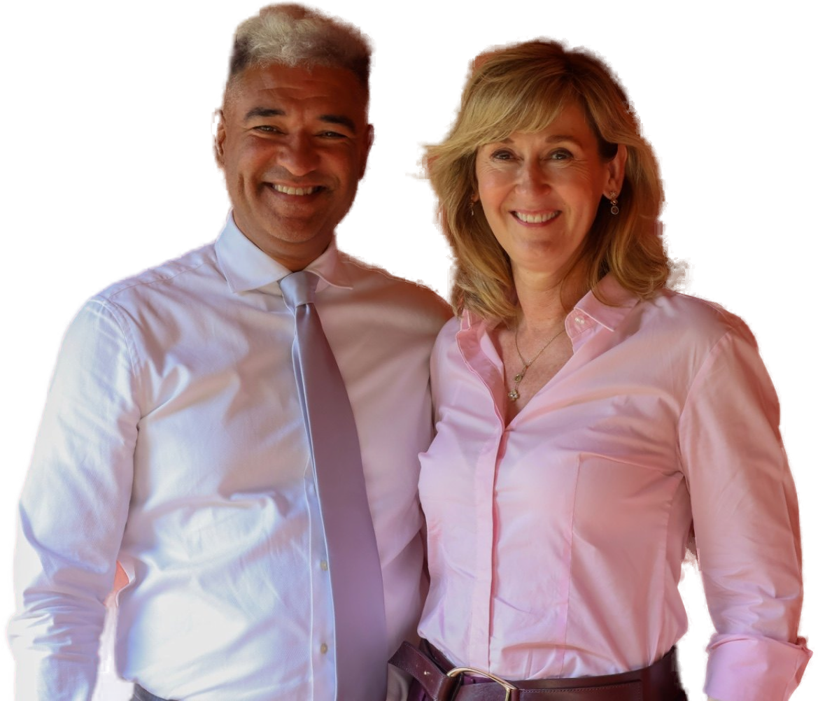 Marc Jospitre y Dana Polakowski