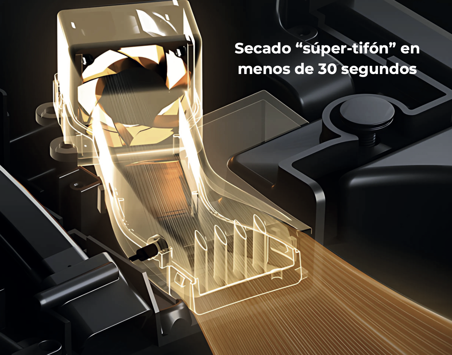 Secado por aire templado