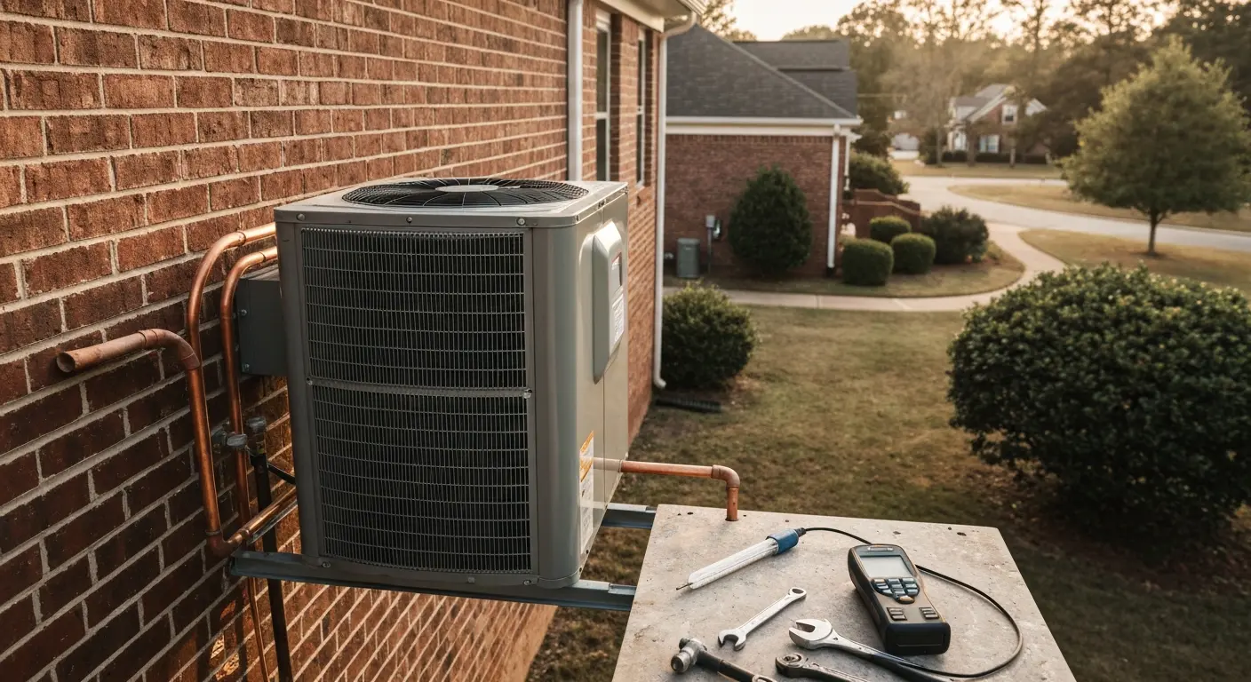 New HVAC unit install