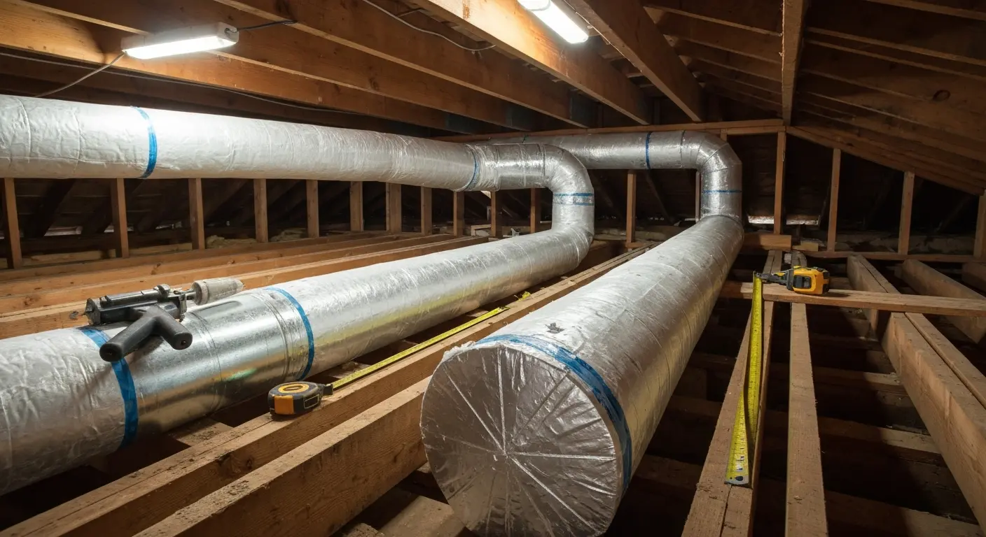 Ductwork inspection and repair