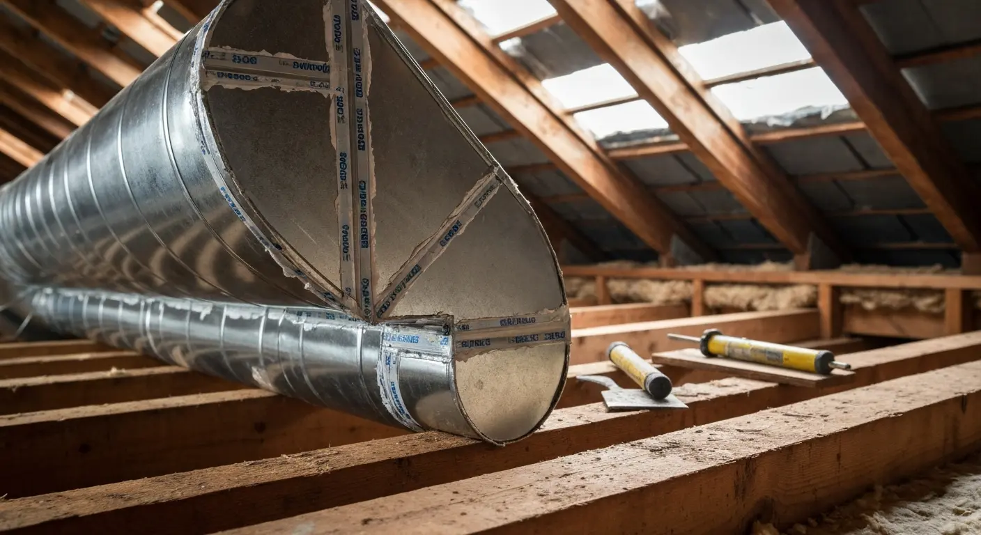 Ductwork sealing service
