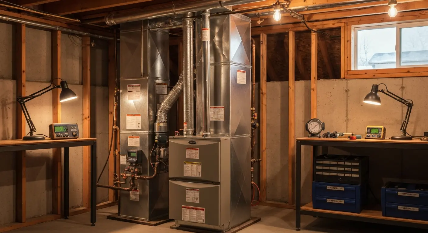 Gas furnace repair