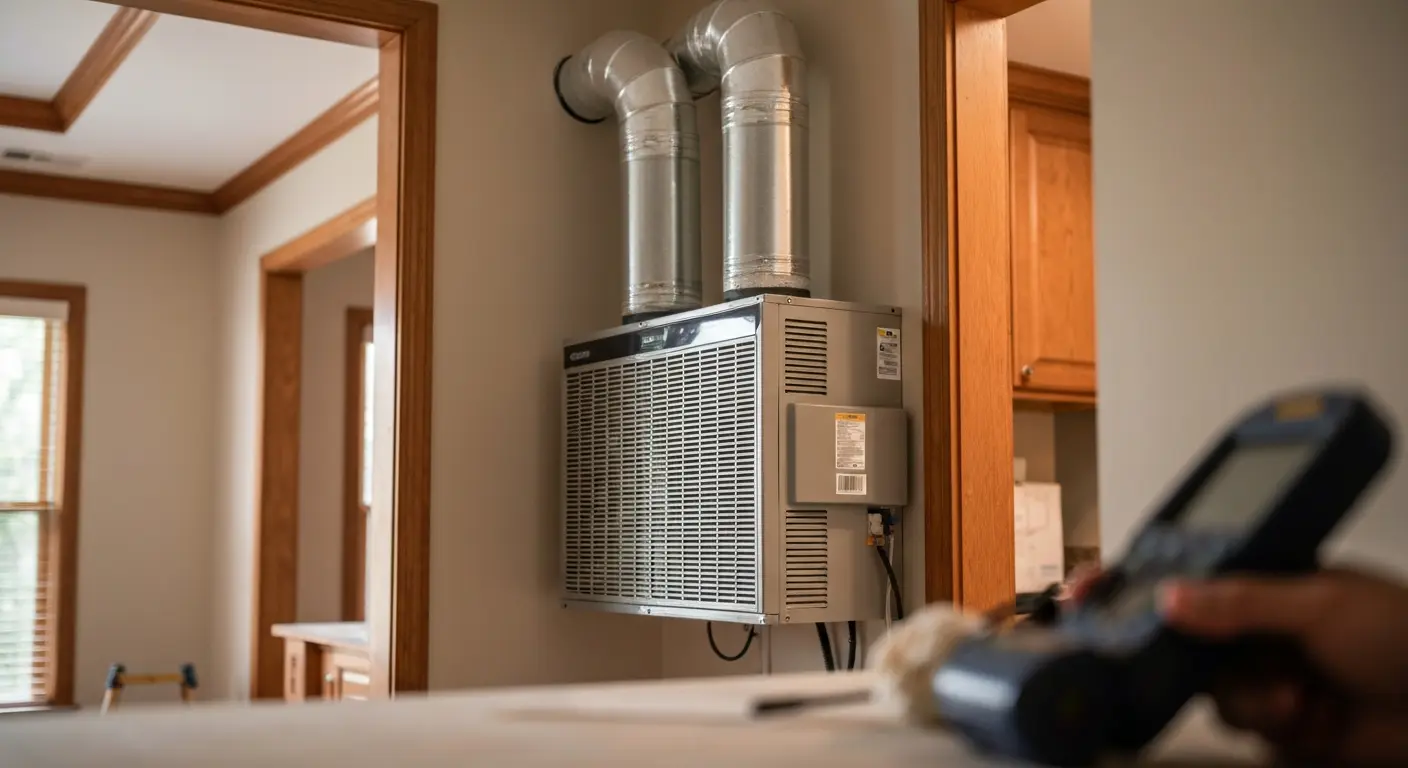 New HVAC system installation