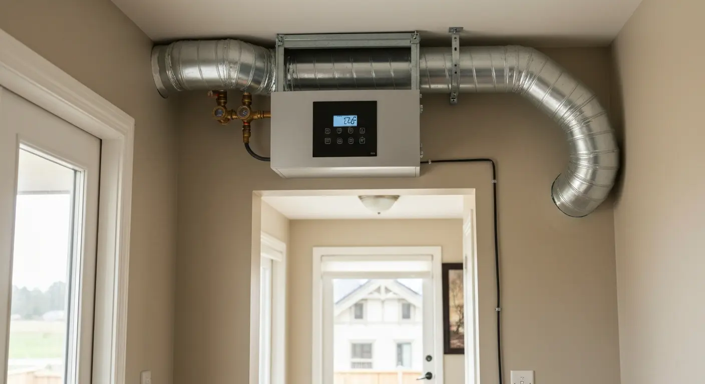 Indoor air quality system installation