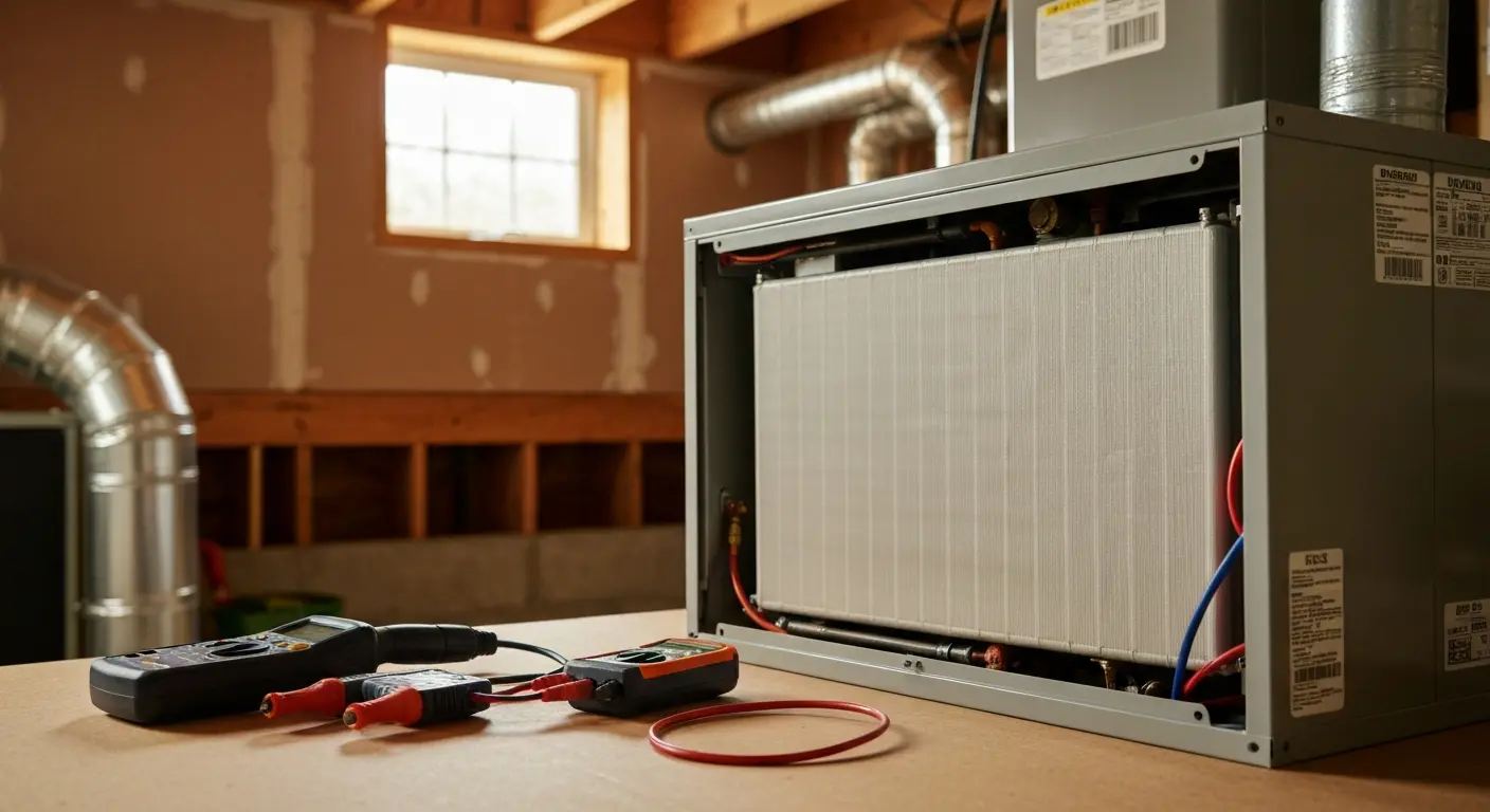 Routine HVAC maintenance