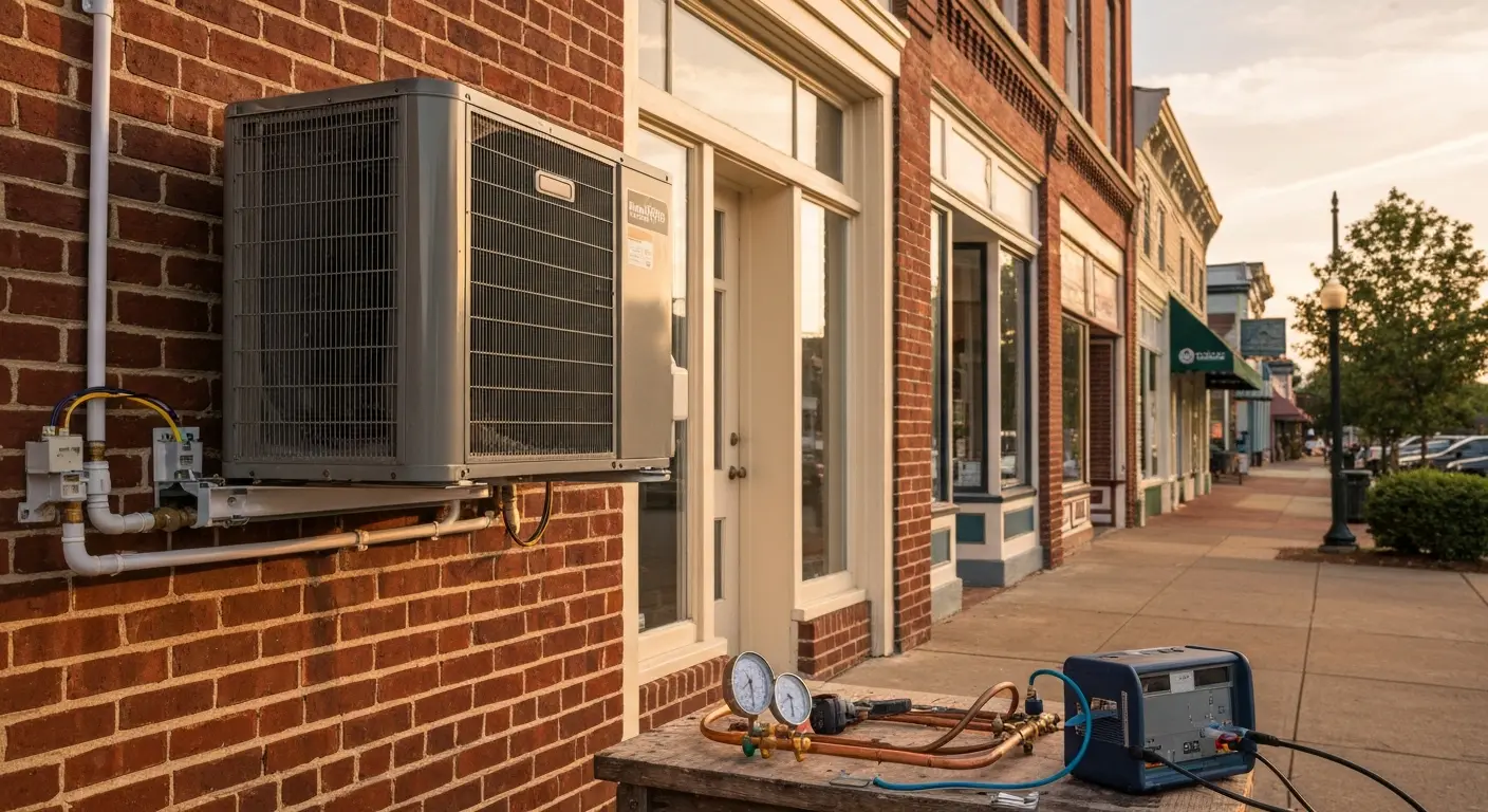 HVAC repair work