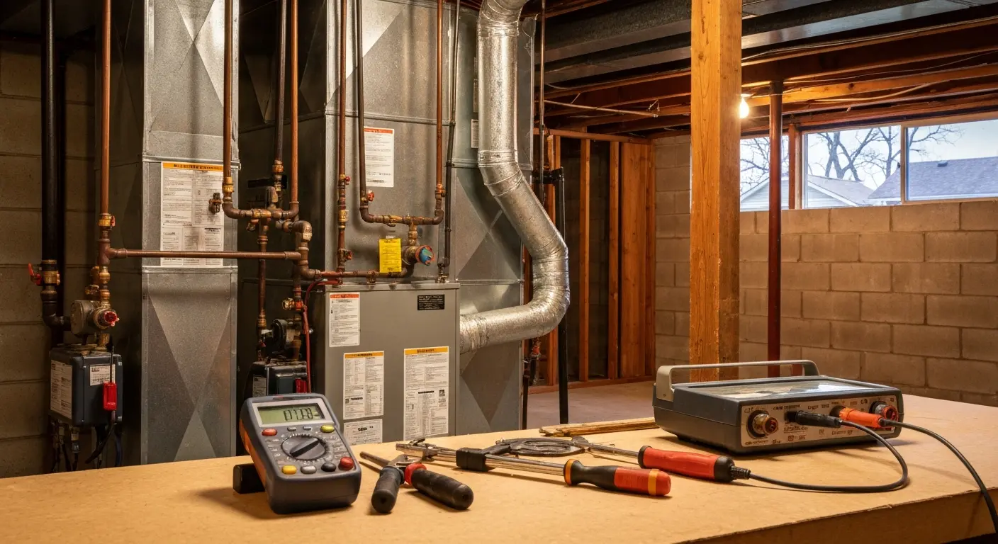 Furnace heating repair