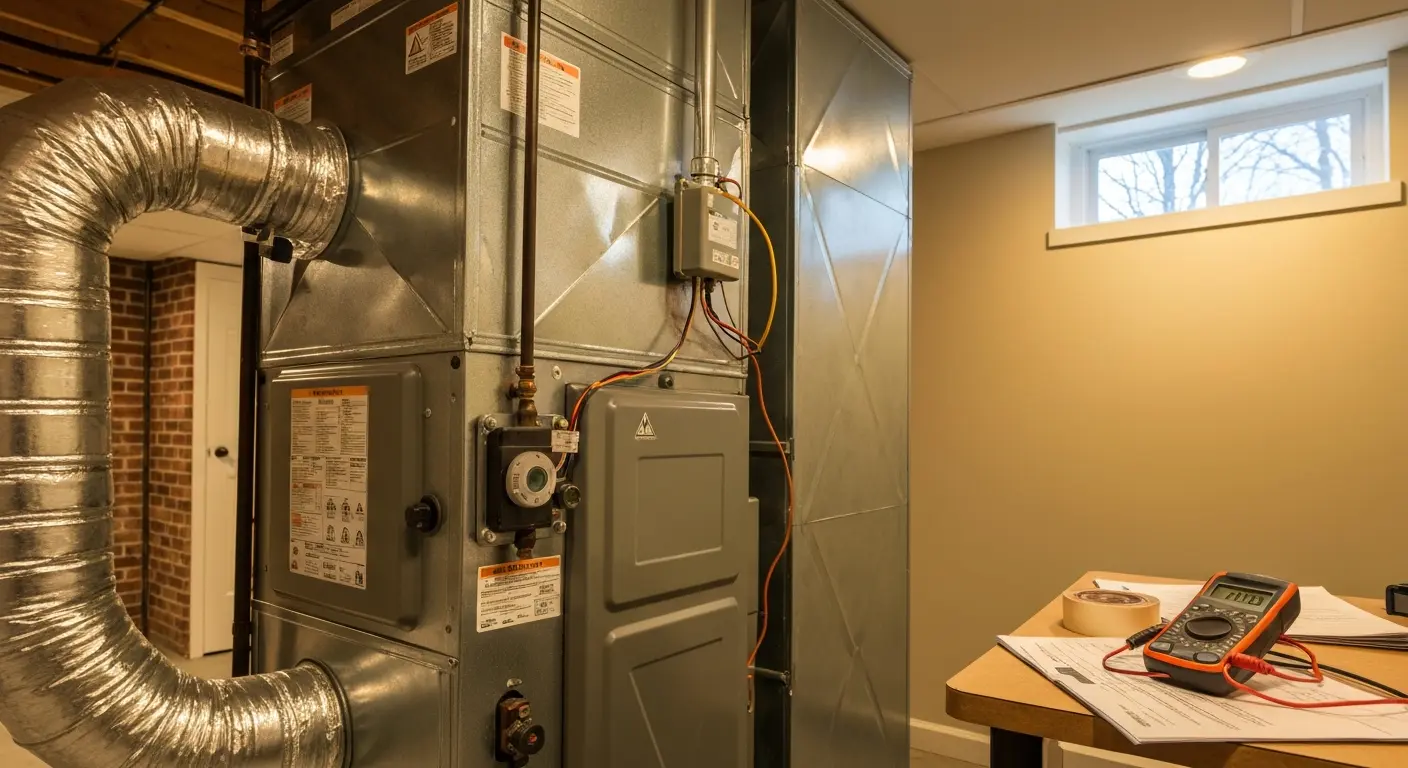 Furnace heating system repair