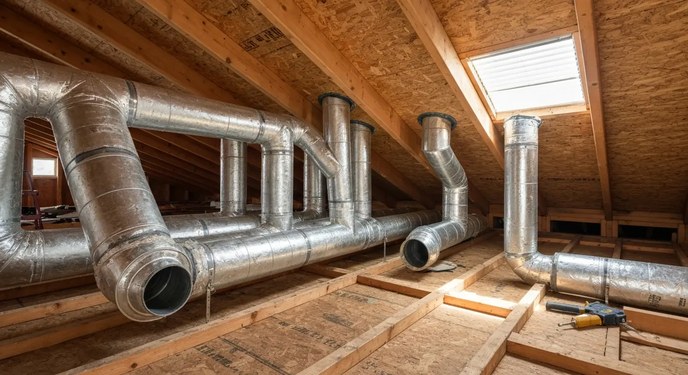 Ductwork repair and installation