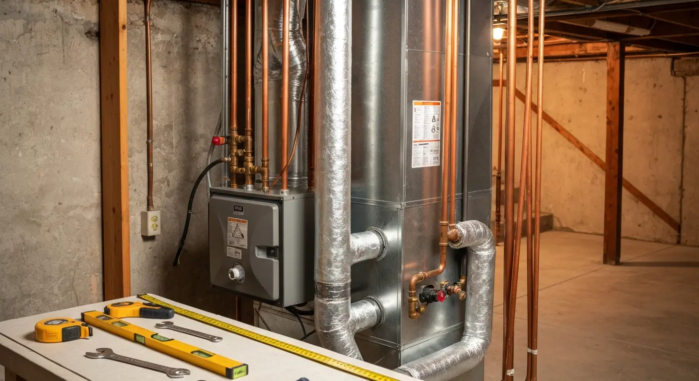 Furnace installation