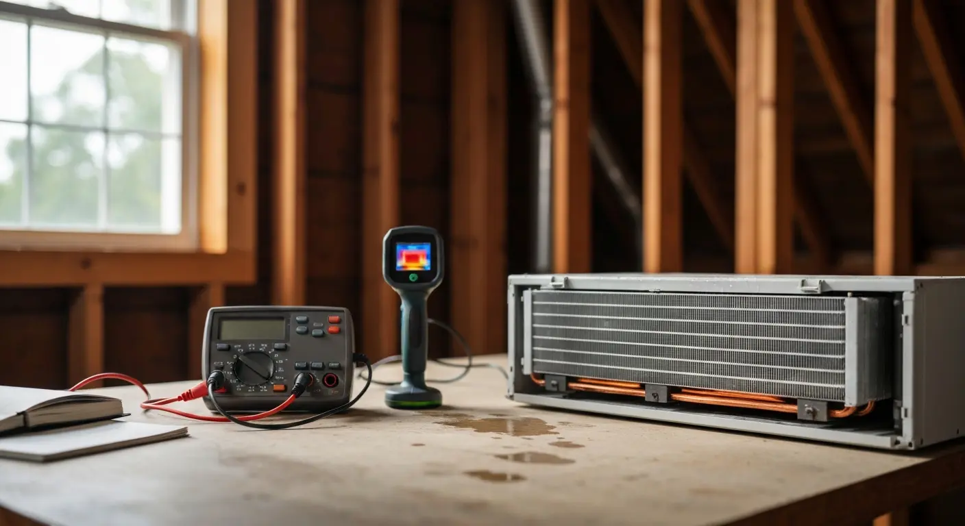 AC airflow inspection
