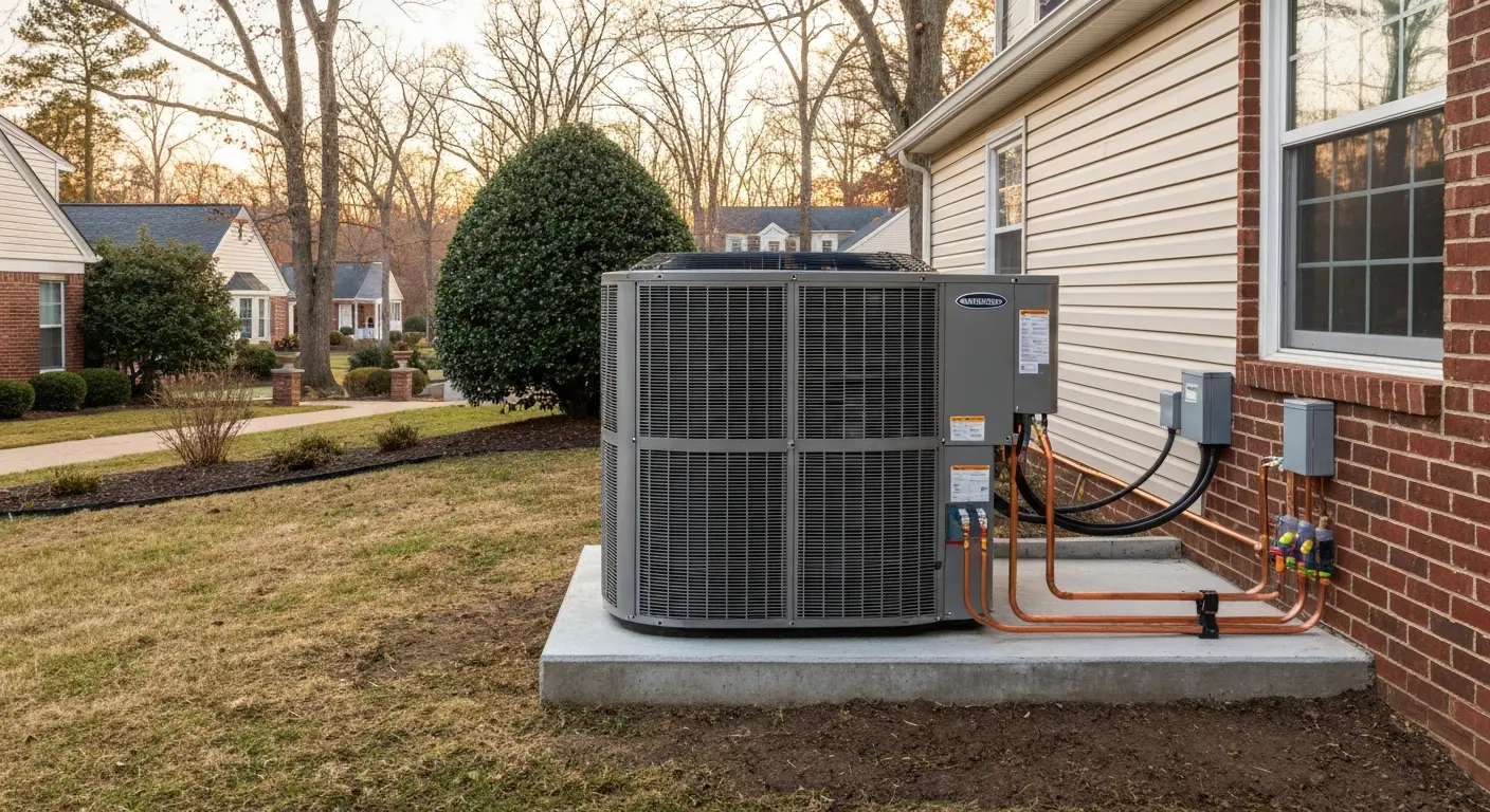 New HVAC system installation