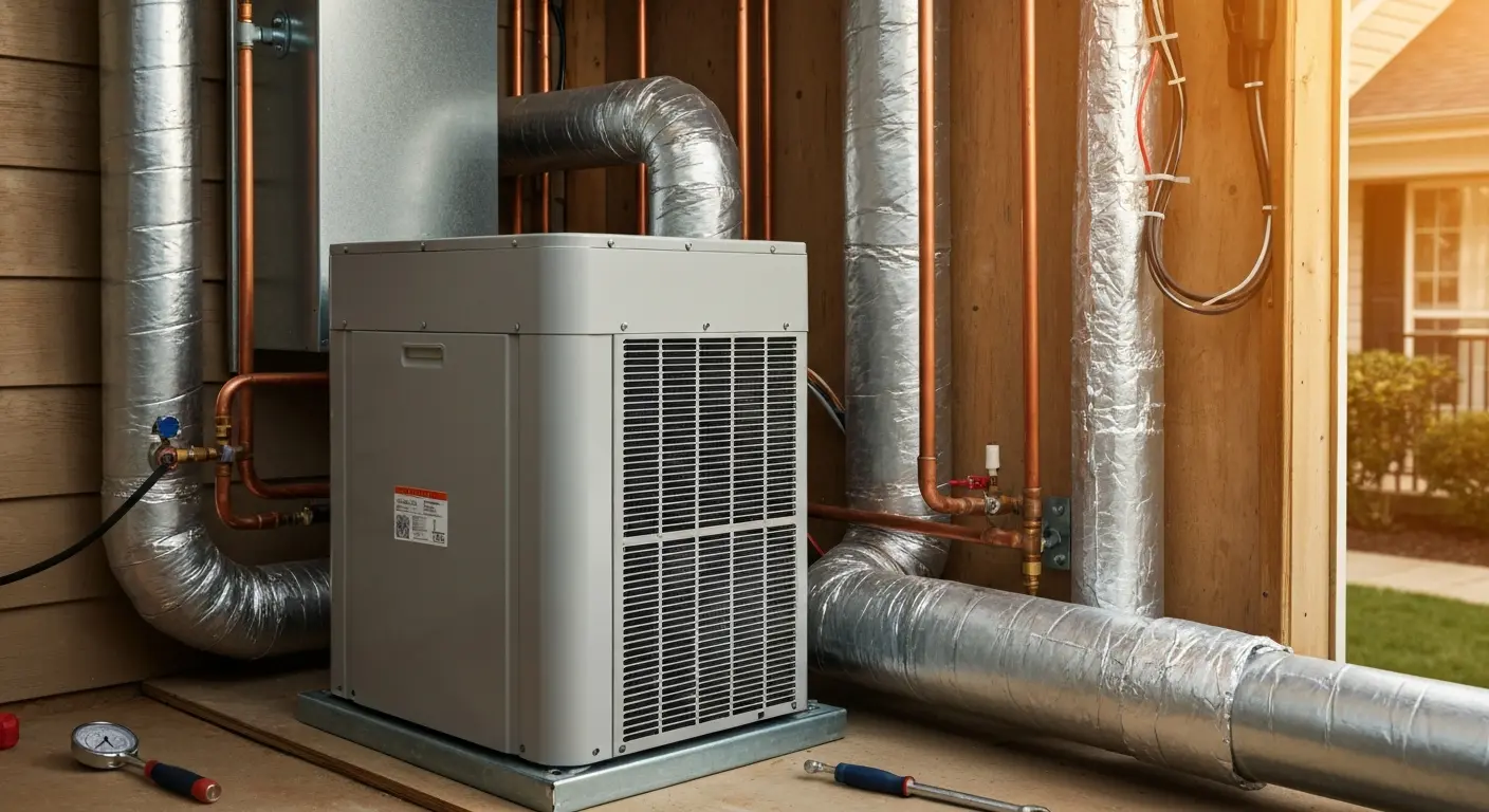 HVAC replacement installation