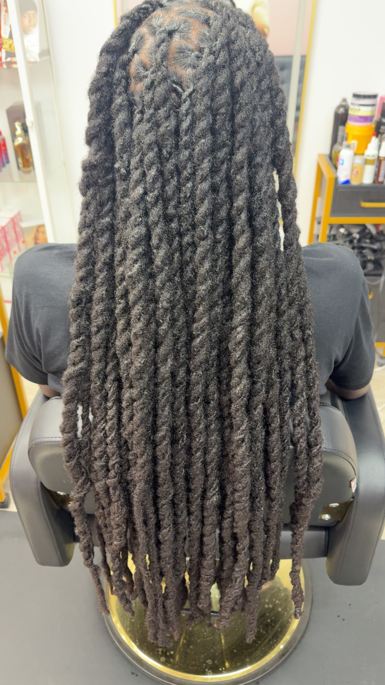 Retwist on Long Locs