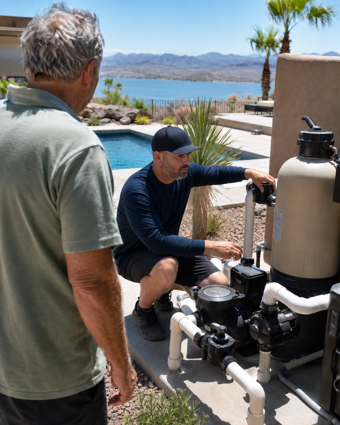 Lake Havasu pool installation