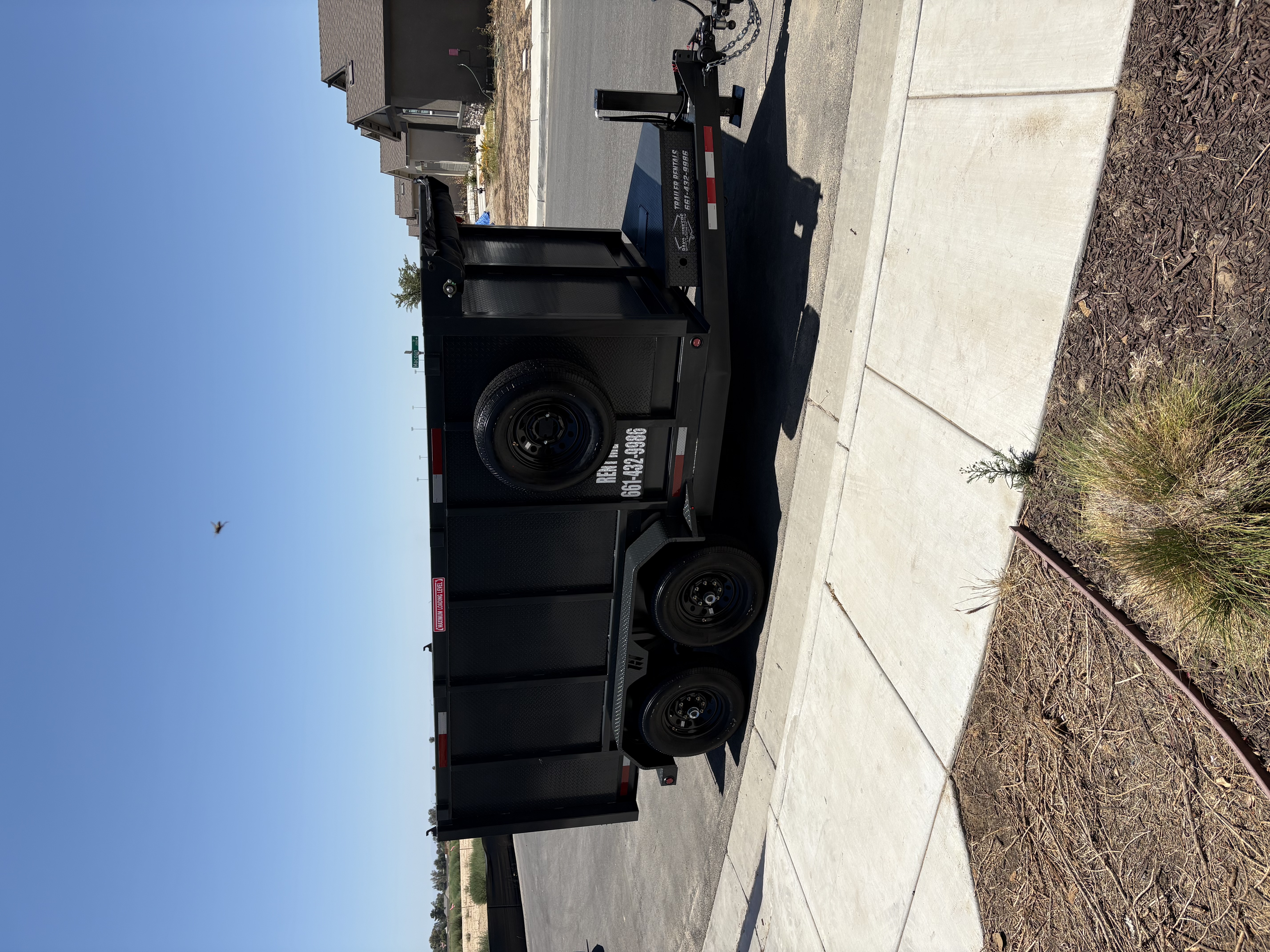 4' dump trailer rental in Bakersfield, CA