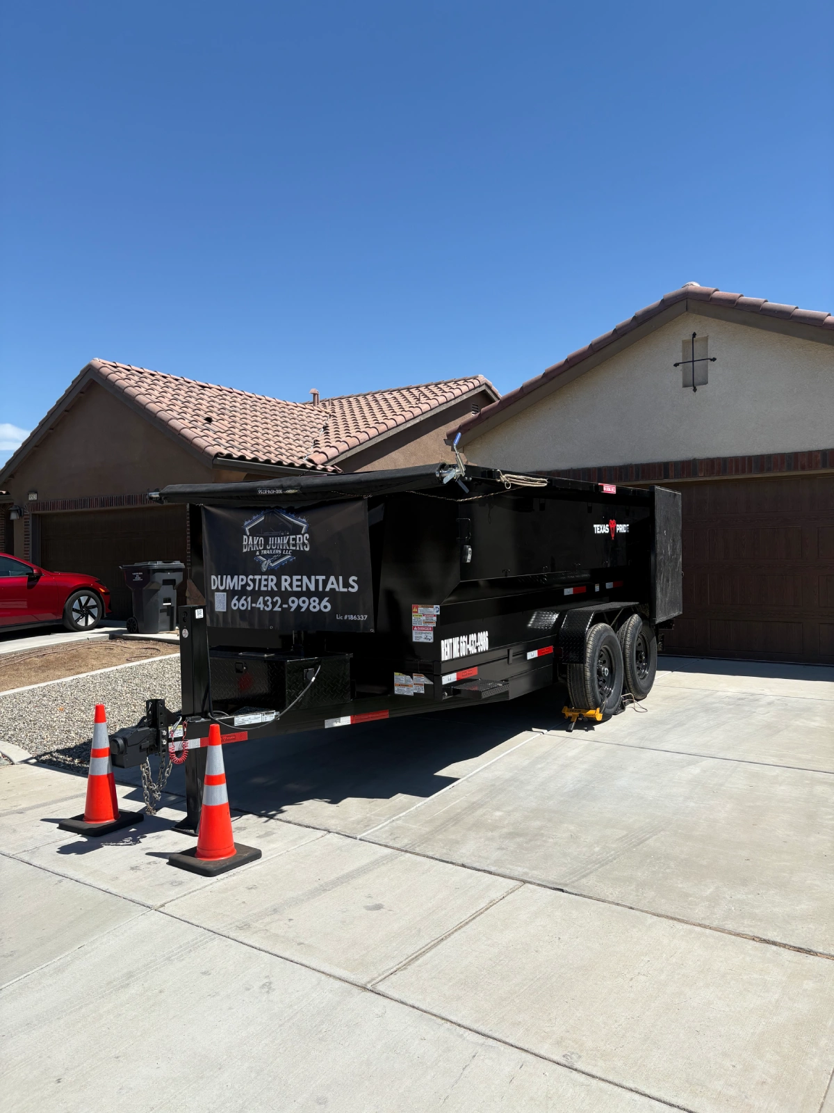 15 Yard Dump Trailer