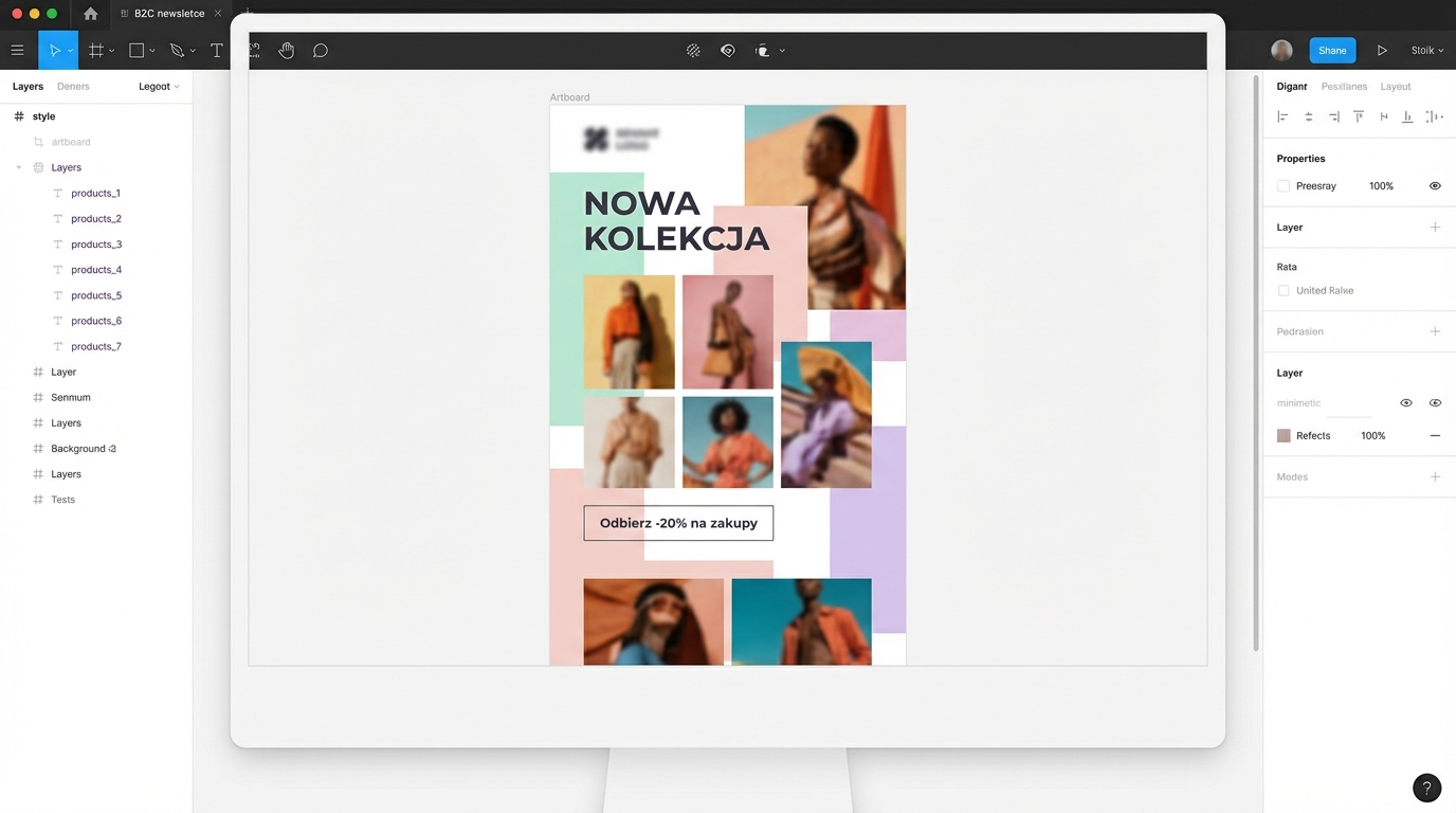 B2C Newsletter Design