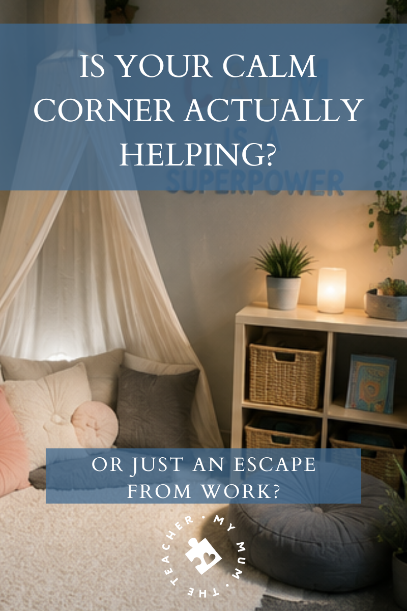 Is your calm corner helping, or hindering? Is your calm corner helping, or hindering?