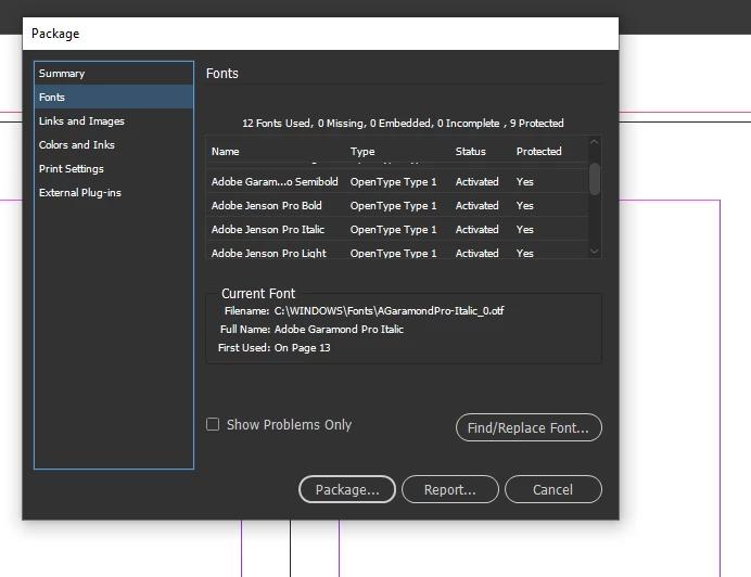 InDesign Packaging