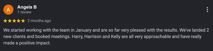 Five star review