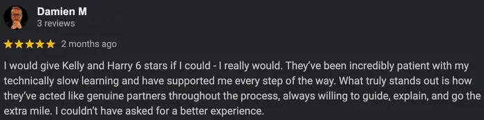 Five star review
