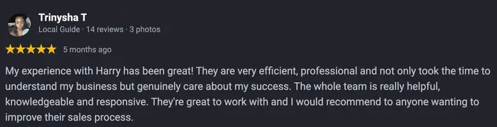 Five star review