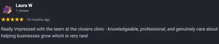 Five star review