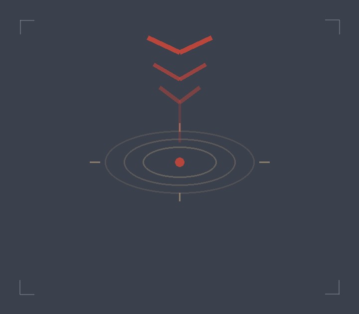 Strike Outpost marker — orbital strike target designation