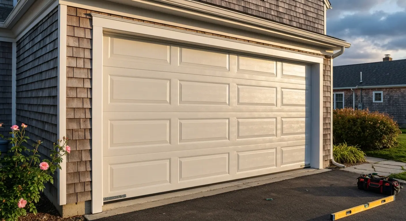 Hurricane-rated garage door
