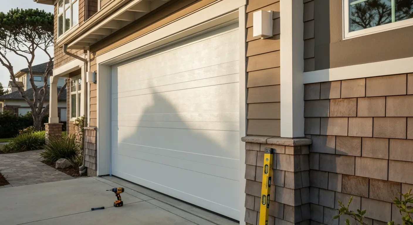 Insulated garage door upgrade