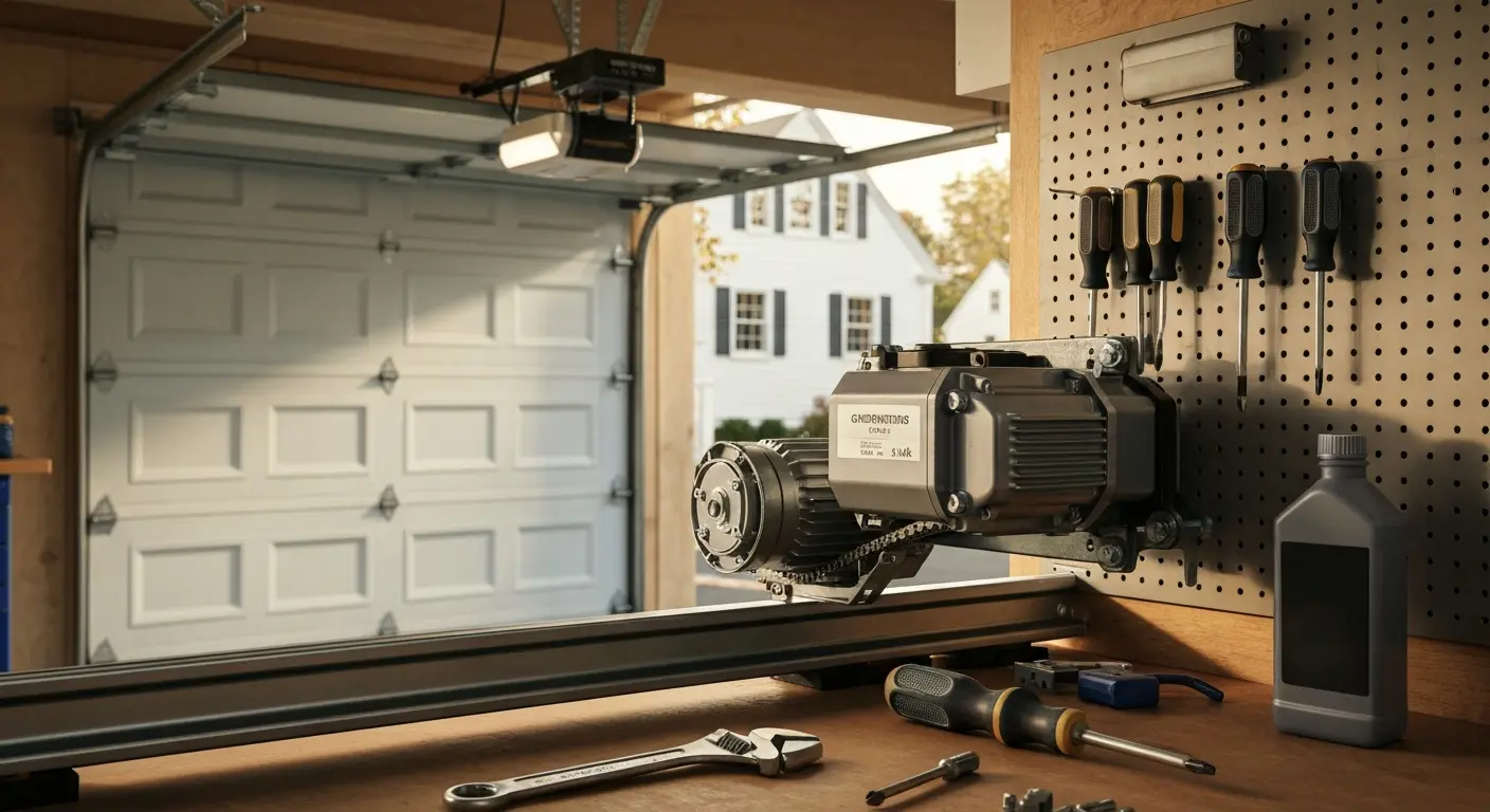 Garage door opener maintenance and repair service