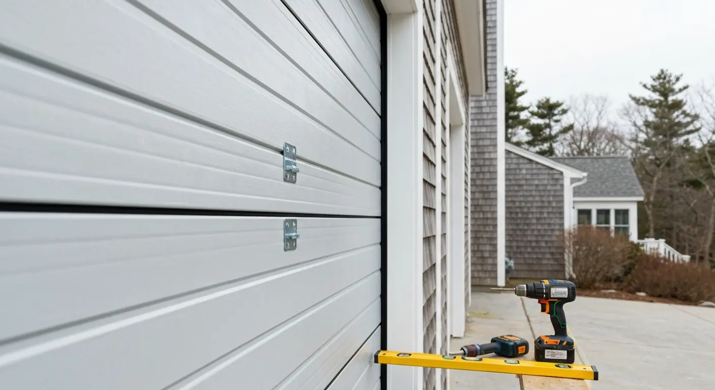 Hurricane-rated garage door system