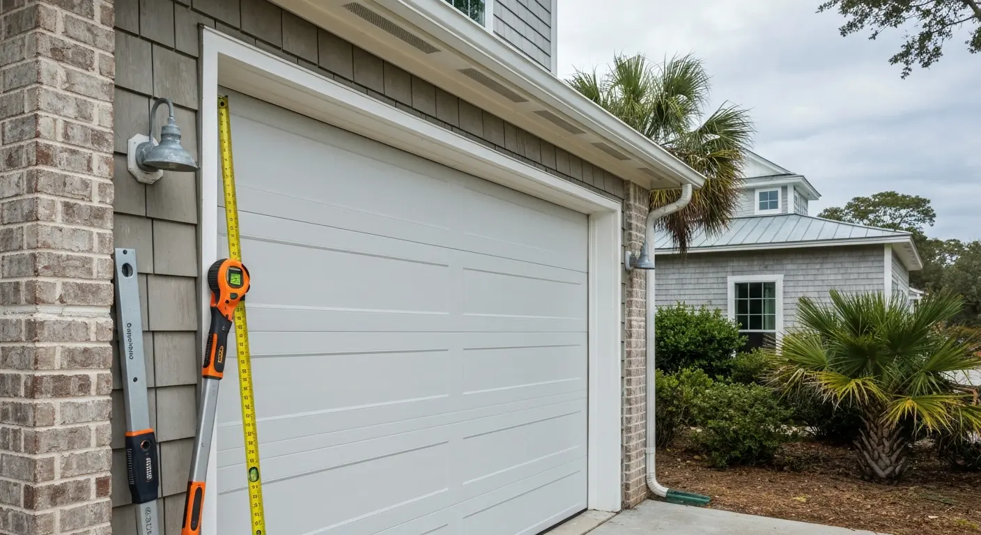 Hurricane-rated garage door installation