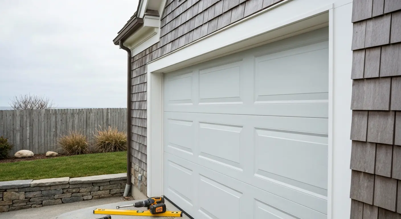 Hurricane-rated garage door