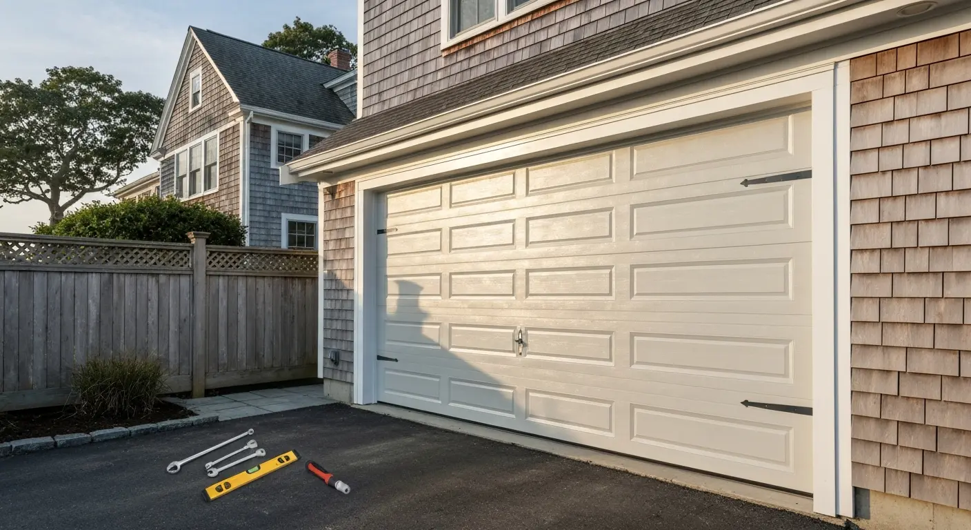 Wind-rated hurricane garage door