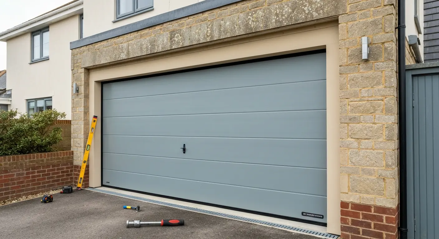 Hurricane-rated garage door installation